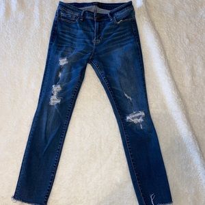 Abercrombie and Fitch Distressed Jeans